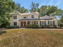 Two story home with a large front yard at 9997 Point View Dr, Jonesboro, GA 30238