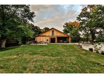 Large barn with double doors and surrounding yard at 3700 Cascade Palmetto Sw Hwy, Atlanta, GA 30331