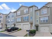 Modern townhouses with attached garages at 3034 Liberty Nw Way, Atlanta, GA 30318