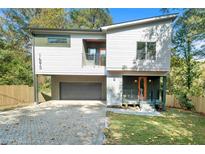 Modern two-story house with attached garage at 1695 North Nw Ave, Atlanta, GA 30318