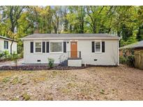 Newly renovated ranch home with a charming front porch at 3018 Wanda Sw Cir, Atlanta, GA 30315
