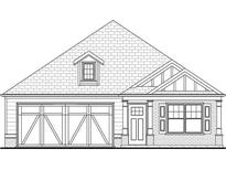 Craftsman style home with a 2-car garage and front porch at 1351 Cedarcrest Blvd, Acworth, GA 30101