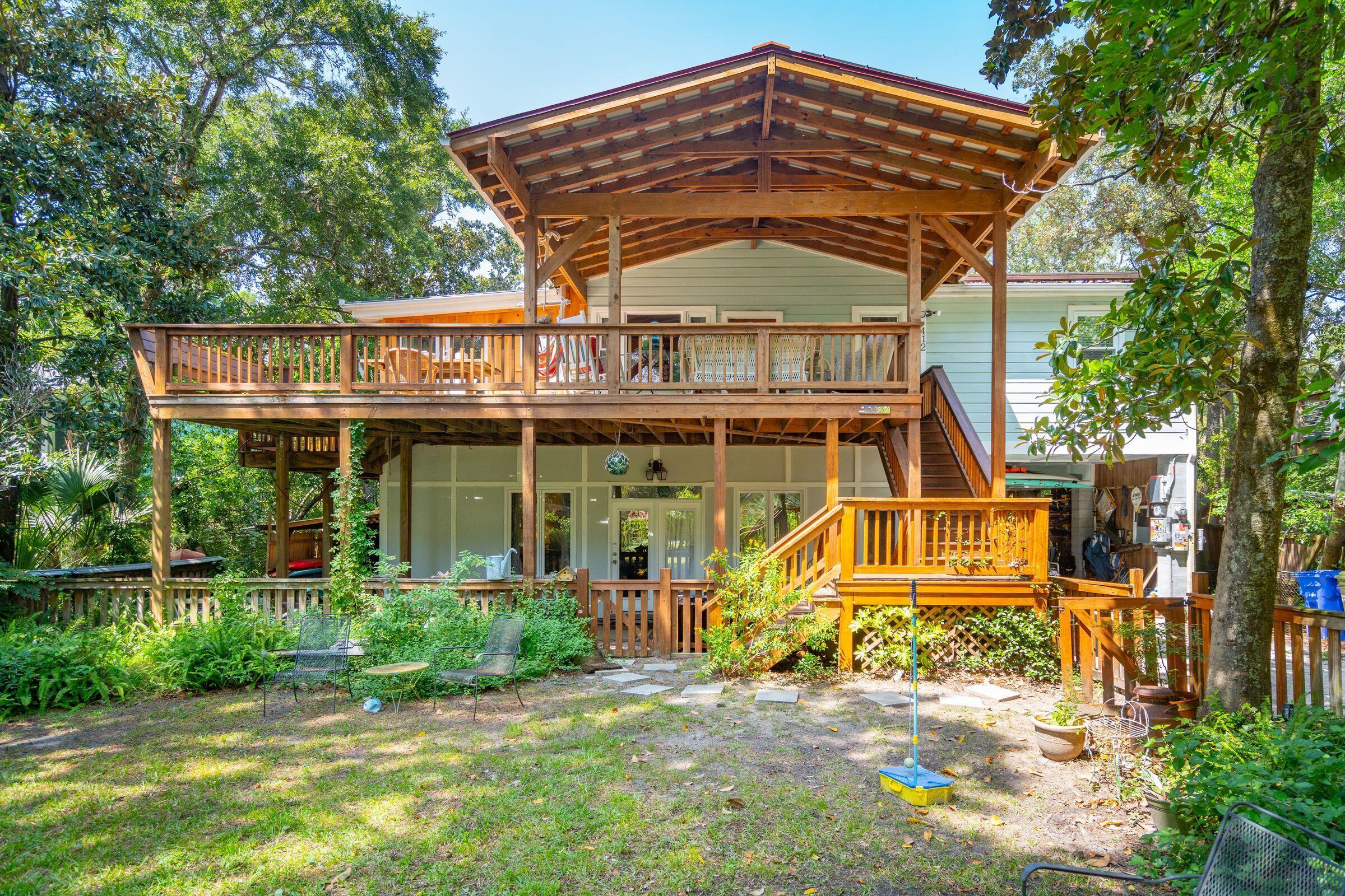 Photo one of 412 E Hudson Ave Folly Beach SC 29439 | MLS 24023401