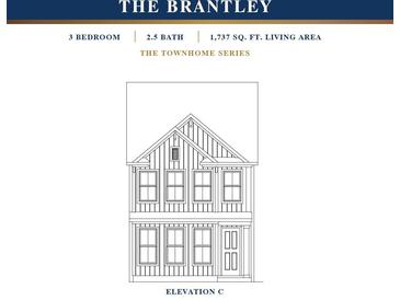Two-story townhome elevation drawing at 152 Cantona Dr, Summerville, SC 29483