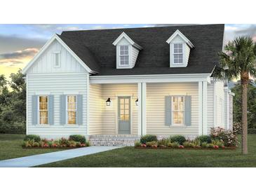 Craftsman style home with front porch and landscaping at 407 Swaying Pine Ln, Summerville, SC 29486