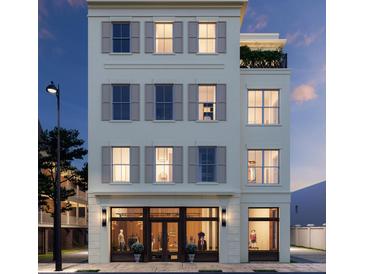 Three story building with retail space on the ground floor at 284 Meeting St # 202, Charleston, SC 29401