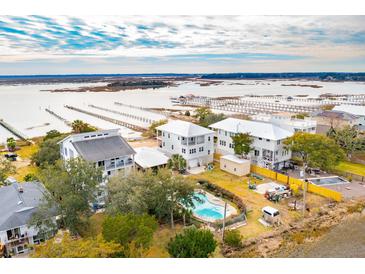 Waterfront property with multiple houses and private docks at 924 W Oceanview Rd, Charleston, SC 29412