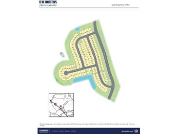 Community map showing home lot locations and street layout at 215 Terrace View Dr, Summerville, SC 29486