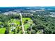 Aerial view of homes and properties near a town at 1633 Rose Dr, Summerville, SC 29486