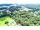 Aerial view of a wooded lot near residential homes at 1633 Rose Dr, Summerville, SC 29486