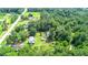 Aerial view of property showing home and nearby trees at 1633 Rose Dr, Summerville, SC 29486