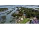Waterfront home with private dock and gazebo at 268 Little Oak Island Dr, Folly Beach, SC 29439