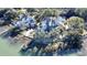 Waterfront home boasting a spacious patio and private dock at 268 Little Oak Island Dr, Folly Beach, SC 29439