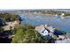 Beautiful home located on the water with mature trees at 268 Little Oak Island Dr, Folly Beach, SC 29439