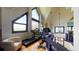 Home gym with treadmill, exercise bike, and scenic views at 268 Little Oak Island Dr, Folly Beach, SC 29439
