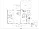 Floor plan showing a 3 bedroom, 2 bathroom house at Lot 1 Hendorrich Trl, Huger, SC 29450
