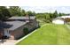 Large backyard with grassy area and detached shed at 114 Berkeley Cir, Summerville, SC 29483
