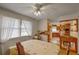 Bright dining room features a table, chairs, and built-in hutch at 1447 Fort Lamar Rd, Charleston, SC 29412