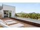 Spacious rooftop deck with plunge pool and lounge chairs at 3115 Ion Ave # B, Sullivans Island, SC 29482