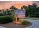 Bohiket Marina & Market sign at entrance with amenities listed at 1880 Andell Bluff Blvd # D-16, Seabrook Island, SC 29455