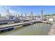 Wooden docks with boats and calm water on sunny day at 1880 Andell Bluff Blvd # D-16, Seabrook Island, SC 29455