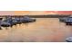 Boats docked at a marina at sunset at 1880 Andell Bluff Blvd # D-16, Seabrook Island, SC 29455