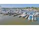Boats docked at the marina, ready for a day on the water at 1880 Andell Bluff Blvd # D-16, Seabrook Island, SC 29455