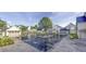 Tranquil community courtyard with a central water feature at 516 Hayes Park Blvd # 1, Johns Island, SC 29455