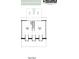 Top floor plan with storage areas and a staircase at 714 Wilson Cemetery Rd, Awendaw, SC 29429