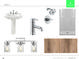 Bathroom 3 includes a pedestal sink, updated vanity light, and shower at 301 Flowering Peach # 203, Charleston, SC 29414