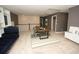 Open loft office area with a long wooden table and built-in shelving at 420 Eagleview Dr, Moncks Corner, SC 29461