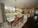 Bright kitchen features an island, stainless steel appliances, and an eat-in area at 420 Eagleview Dr, Moncks Corner, SC 29461