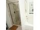 Bathroom with a large walk-in shower and tiled floors at 420 Eagleview Dr, Moncks Corner, SC 29461
