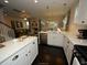 Open concept kitchen with island and breakfast bar at 420 Eagleview Dr, Moncks Corner, SC 29461