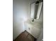 Powder room featuring a single vanity and modern fixtures at 1091 Capersview Ct, Awendaw, SC 29429