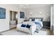 Spacious main bedroom with sitting area and ensuite bathroom at 615 Faulkner Dr, Mount Pleasant, SC 29466