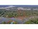 Aerial view of waterfront lot, number 615, surrounded by lush vegetation at 615 Faulkner Dr, Mount Pleasant, SC 29466