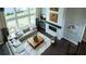 High-ceilinged living room with a fireplace and ample natural light at 639 Faulkner Dr, Mount Pleasant, SC 29466