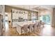 Bright kitchen boasting an expansive island, stainless steel appliances, and stylish backsplash at 635 Faulkner Dr, Mount Pleasant, SC 29466