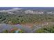 Aerial view of waterfront property with marsh and houses at 635 Faulkner Dr, Mount Pleasant, SC 29466