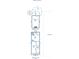 Floor plans for two buildings, including parking at 717 Central Ave, Summerville, SC 29483