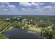 Aerial view of homes and community near a lake at 4000 Middleton Dr, Goose Creek, SC 29445