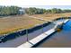 Private dock on waterway at 1619 Zurlo Way, Johns Island, SC 29455