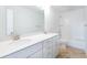 Modern bathroom with double vanity and shower at 1165 Oak Bluff Ave, Charleston, SC 29492