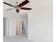 Bright bedroom with ceiling fan and access to bathroom and other rooms at 1165 Oak Bluff Ave, Charleston, SC 29492