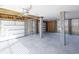 Unfinished two-car garage with concrete floor at 1165 Oak Bluff Ave, Charleston, SC 29492