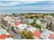 Aerial view showcasing the vibrant Charleston neighborhood at 29 Broad St # C, Charleston, SC 29401