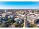 High-angle view of Charleston, SC, showing the property's setting at 85 Cumberland St # P2, Charleston, SC 29401