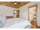 Bedroom with a queen-size bed, providing a comfortable sleeping space at 6500 Parkers Ferry Rd, Adams Run, SC 29426
