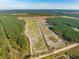 Aerial view of extensive cultivated wetlands at 6500 Parkers Ferry Rd, Adams Run, SC 29426